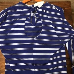 Free People keyhole back shirt